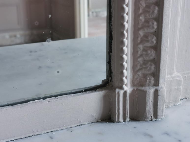 Large Louis XVI style trumeau with a flower garland Large Louis XVI style trumeau with a flower garland-4