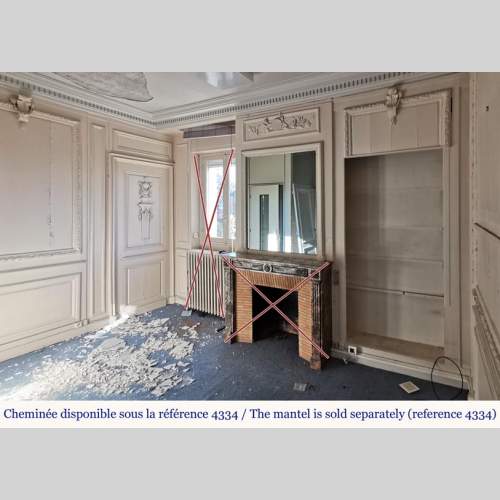 Beautiful paneled room with a Neo-classical decor, Louis XVI period