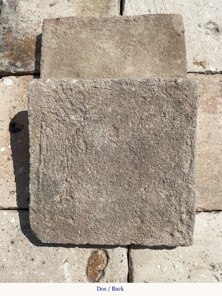 Set of around 12,5 m² of terracotta floor tiles Set of around 12,5 m² of terracotta floor tiles-3