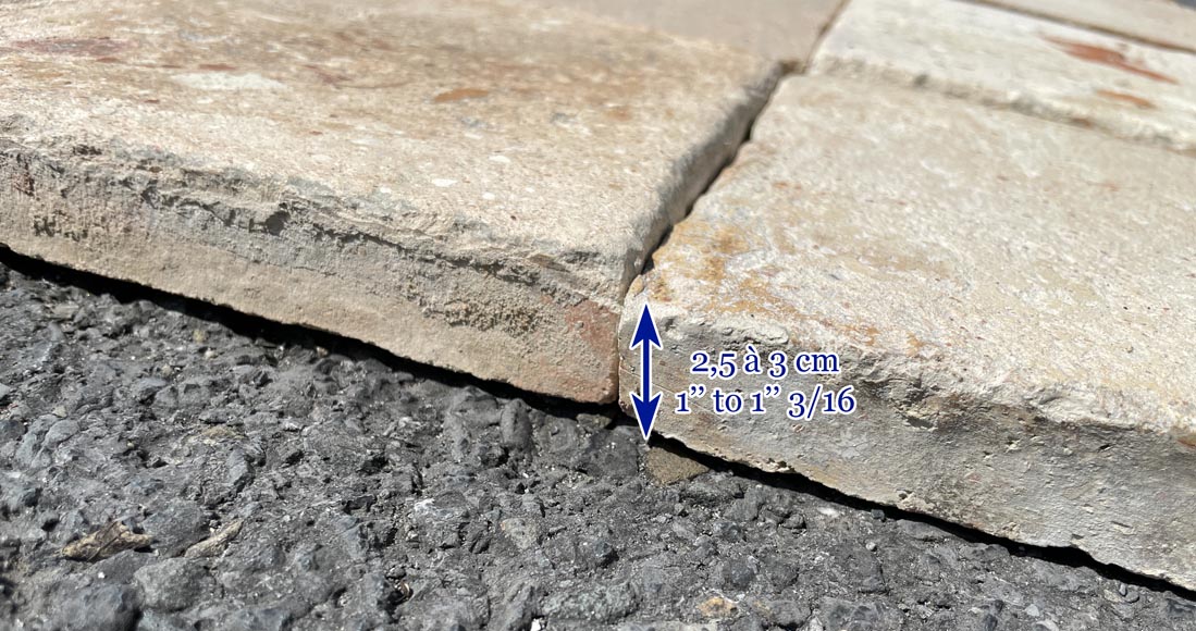 Set of around 12,5 m² of terracotta floor tiles Set of around 12,5 m² of terracotta floor tiles-5