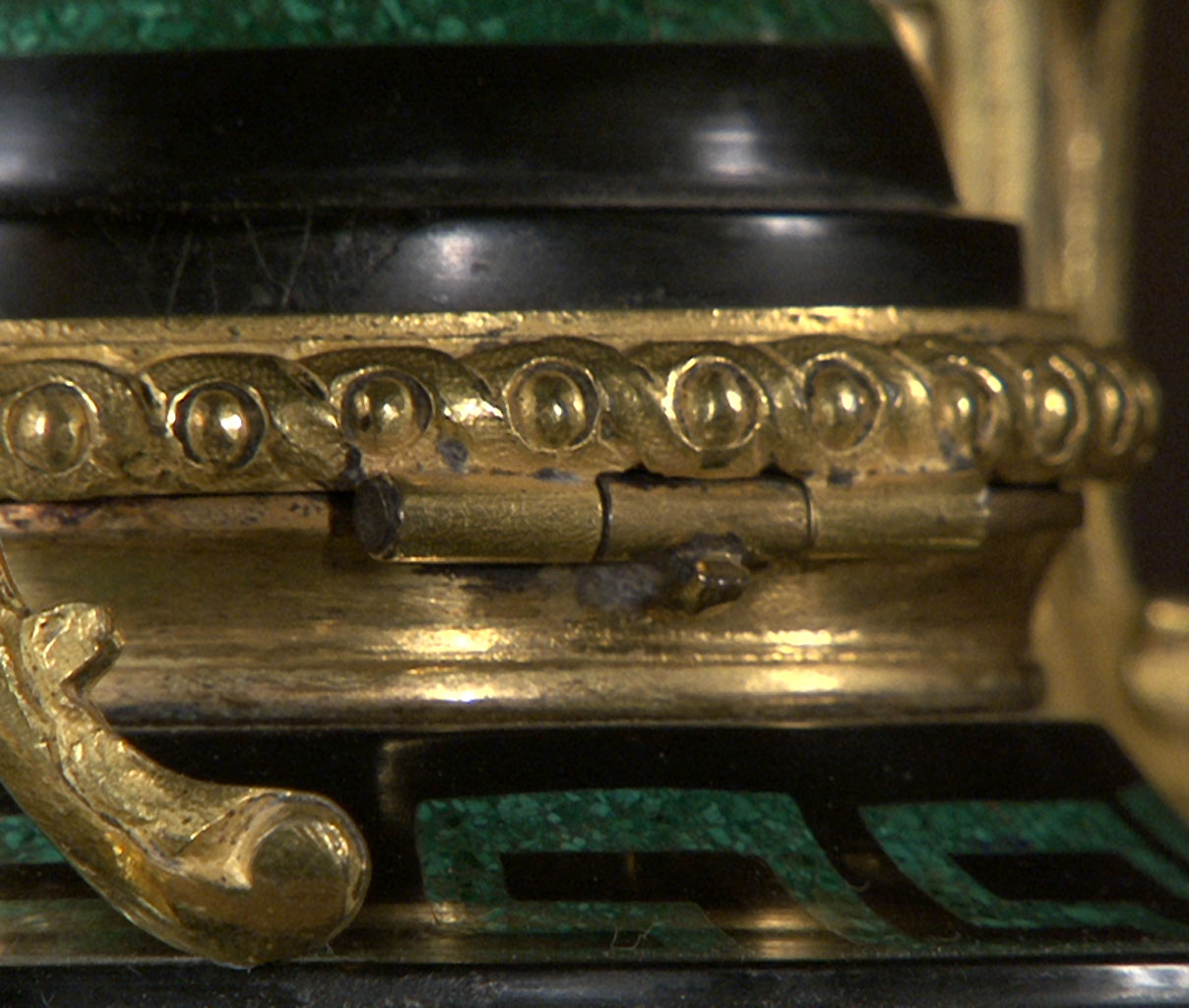 TAHAN: Malachite and Marble Inkwell TAHAN: Malachite and Marble Inkwell-13