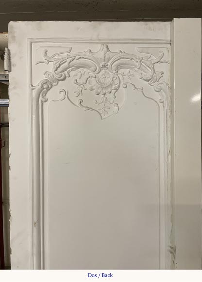 Two Louis XVI style double landing doors Two Louis XVI style double landing doors-9