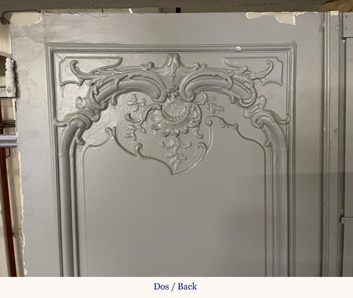 Two Louis XVI style double landing doors Two Louis XVI style double landing doors-19