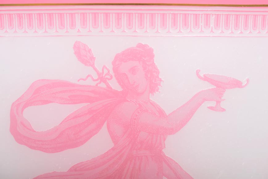 CRISTALLERIE DE BACCARAT, Neo-Greek, krater-shaped vase, made out of coated crystal, and etched through hydrofluoric acid, 1867 World’s Fair CRISTALLERIE DE BACCARAT, Neo-Greek, krater-shaped vase, made out of coated crystal, and etched through hydrofluoric acid, 1867 World’s Fair-8