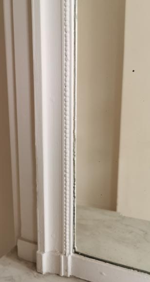 Trumeau in stucco and painted wood in the Louis XVI style Trumeau in stucco and painted wood in the Louis XVI style-5