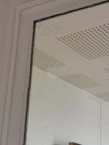 Trumeau in stucco and painted wood Trumeau in stucco and painted wood-3