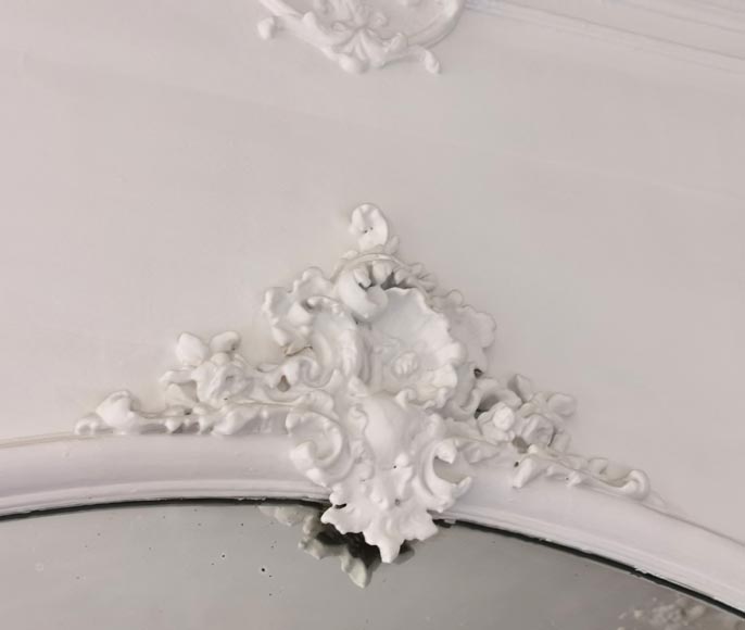 Louis XV style trumeau with asymmetrical shell decoration Louis XV style trumeau with asymmetrical shell decoration-2