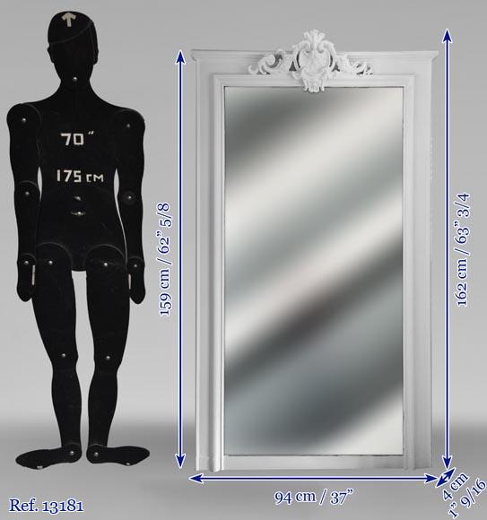 Trumeau in stucco and painted wood in the Regency style Trumeau in stucco and painted wood in the Regency style-5