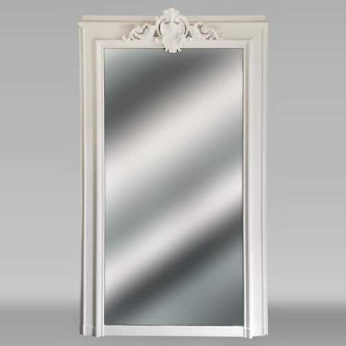 Trumeau in stucco and painted wood in the Regence style