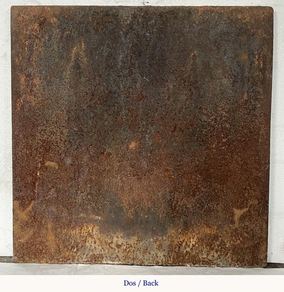 Beautiful cast iron fireback Beautiful cast iron fireback