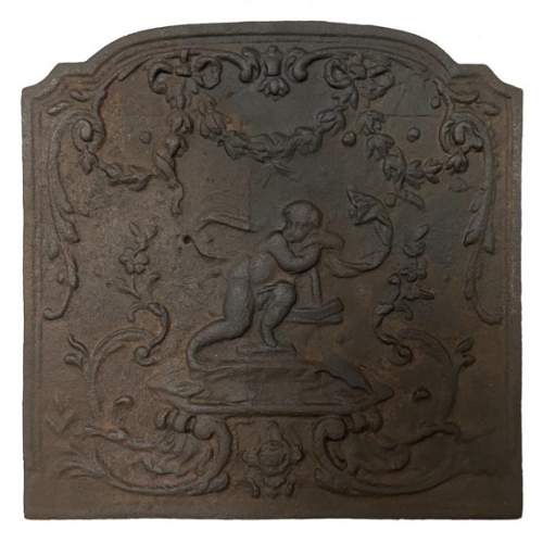 Louis XV style fireback 