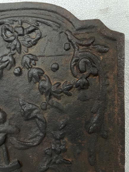 Louis XV style fireback Louis XV style fireback