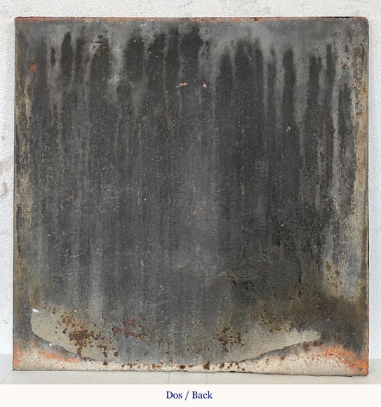 Antique fireback with the allegory of Ceres Antique fireback with the allegory of Ceres-5