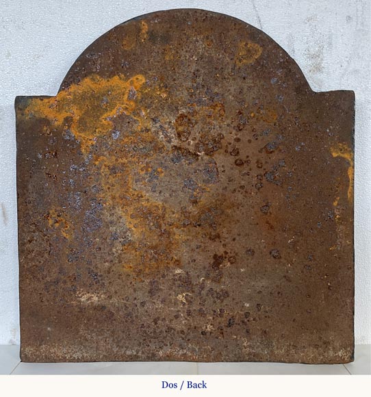 Antique fireback with the France coat of arms, 19th century Antique fireback with the France coat of arms, 19th century-6