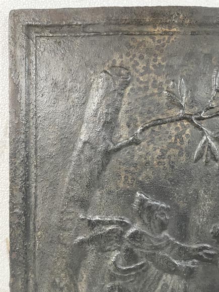 Fireback with mythological scene Fireback with mythological scene-2