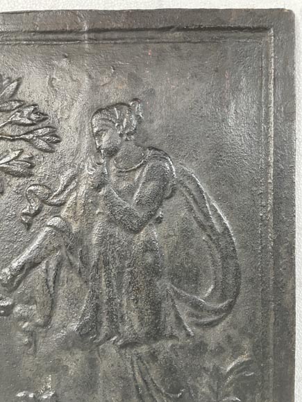 Fireback with mythological scene Fireback with mythological scene-3