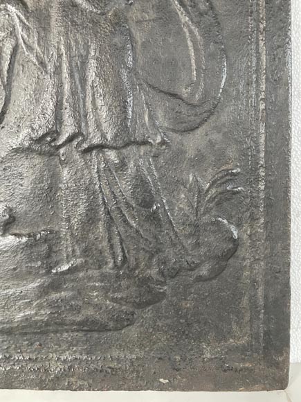 Fireback with mythological scene Fireback with mythological scene-4