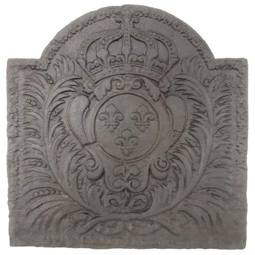 Fireback with the French Coat of Arms