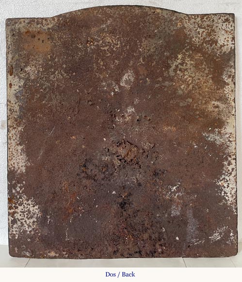 Fireback depicting Zeus and his eagle, 19th century Fireback depicting Zeus and his eagle, 19th century-7