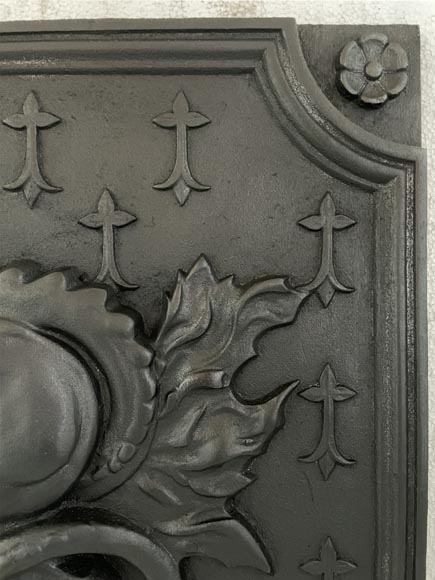 Fireback with the Salamander of François I Fireback with the Salamander of François I-4