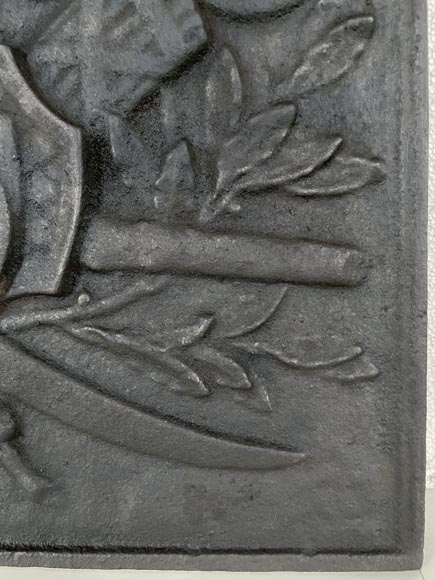 Modern fireback with the French Revolution attributs Modern fireback with the French Revolution attributs-5