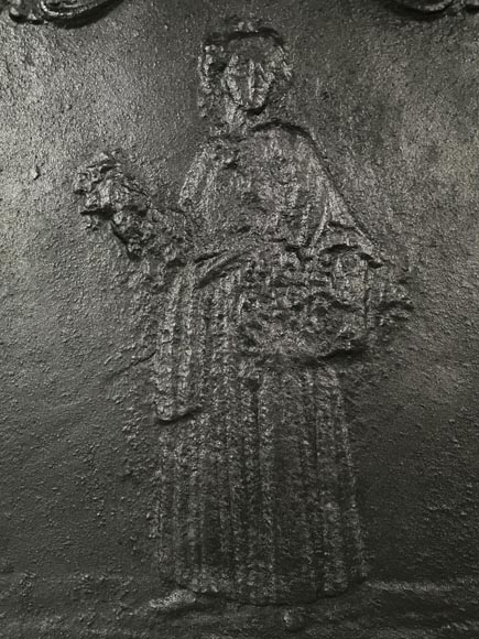 Cast iron fireback Cast iron fireback