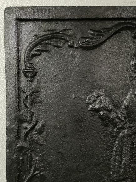 Cast iron fireback Cast iron fireback