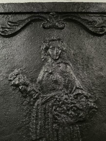 Cast iron fireback Cast iron fireback