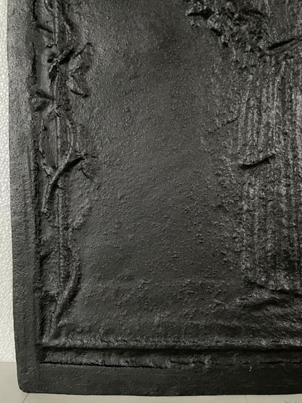 Cast iron fireback Cast iron fireback