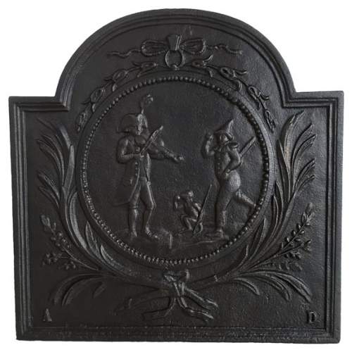 Louis XVI style fireback 