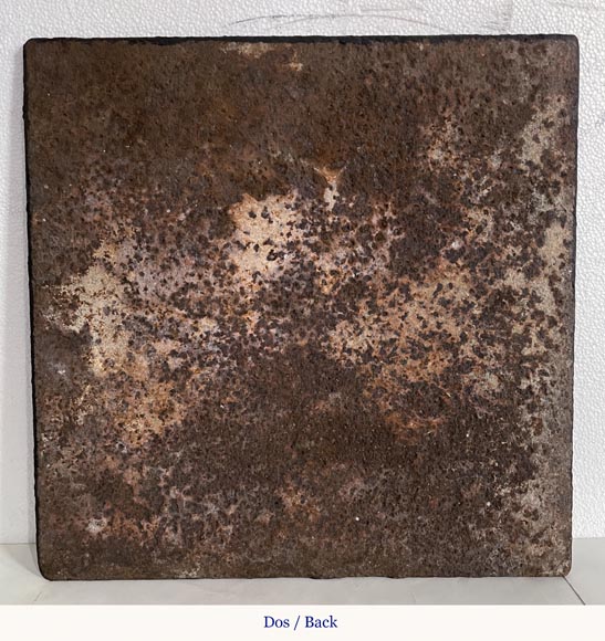 Small Louis XVI style fireback with an Allegory of Love Small Louis XVI style fireback with an Allegory of Love-6