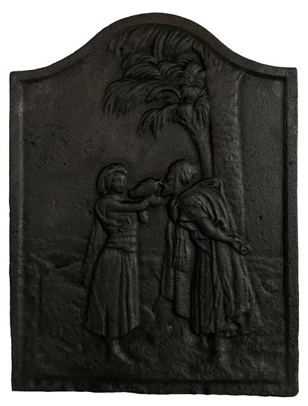 Cast iron fireback Cast iron fireback