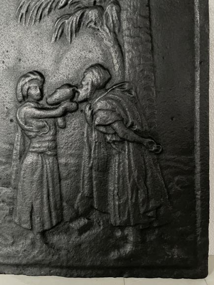 Cast iron fireback Cast iron fireback