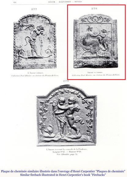 Empire style fireback Empire style fireback