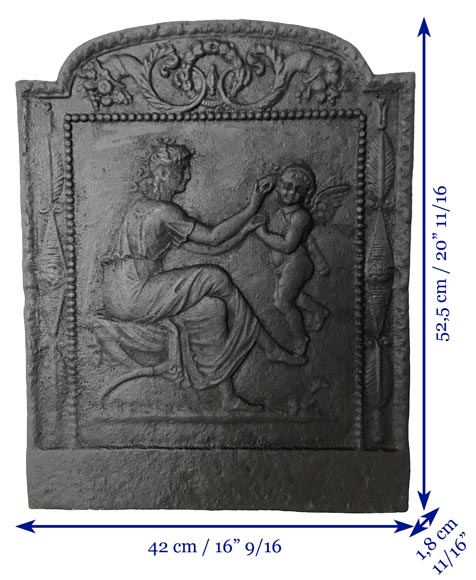 Empire style fireback Empire style fireback