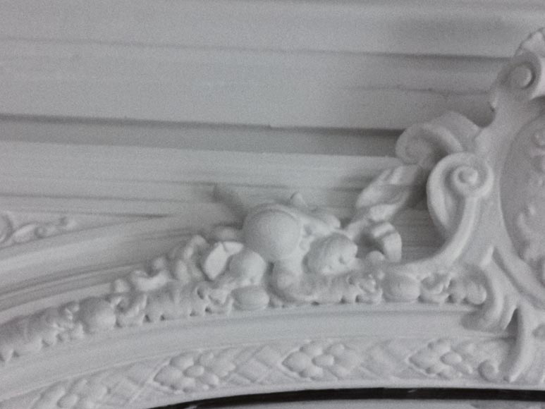 Napoleon III style trumeau with small lions heads Napoleon III style trumeau with small lions heads-2