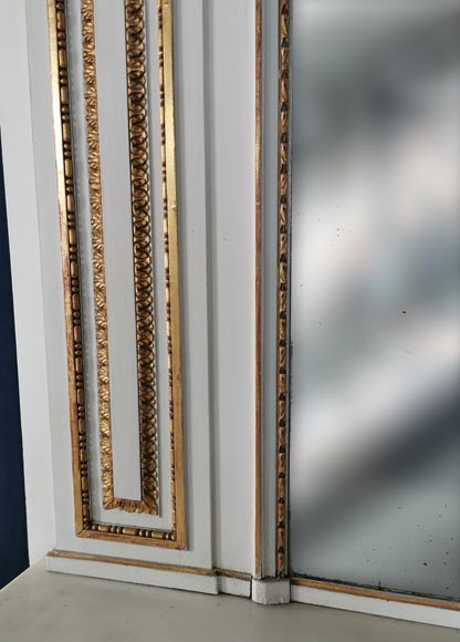 Louis XVI style trumeau with friezes and flowers crowns Louis XVI style trumeau with friezes and flowers crowns-5