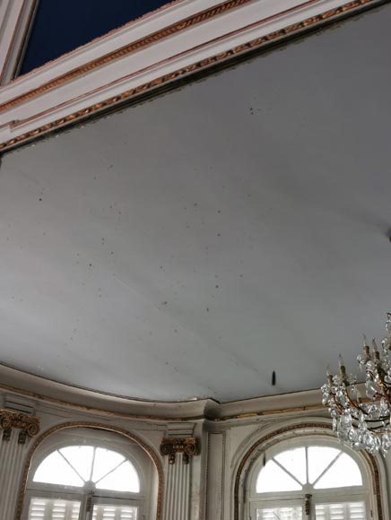 Louis XVI style trumeau with friezes and flowers crowns Louis XVI style trumeau with friezes and flowers crowns-6