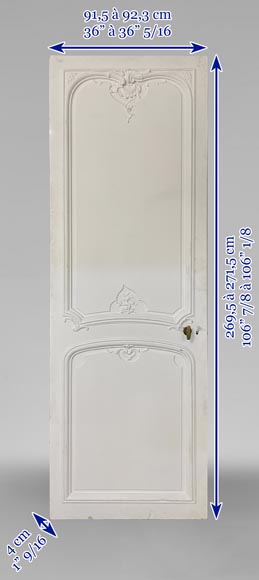 Series of four simple Louis XV style doors Series of four simple Louis XV style doors-17