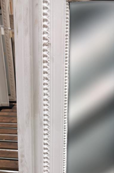 Small Louis XVI style trumeau with an oil on canva depicting a romantic scene Small Louis XVI style trumeau with an oil on canva depicting a romantic scene-6