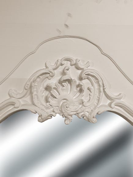 Louis XV style trumeau with Rococo elements Louis XV style trumeau with Rococo elements-2