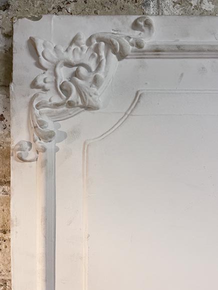 Large Louis XV style trumeau with a shell, late 19th century Large Louis XV style trumeau with a shell, late 19th century-3