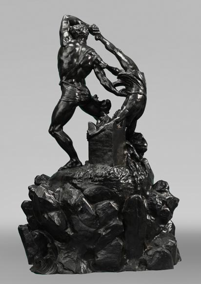 Antonio CANOVA (after), INGÉ and SOYER (attributed to), Clock “Hercules and Lichas”, circa 1840 Antonio CANOVA (after), INGÉ and SOYER (attributed to), Clock “Hercules and Lichas”, circa 1840-1