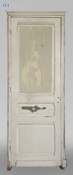 Set of 7 single doors with frames-1