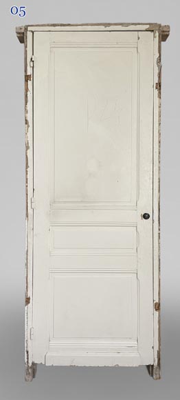 Set of 7 single doors with frames-6