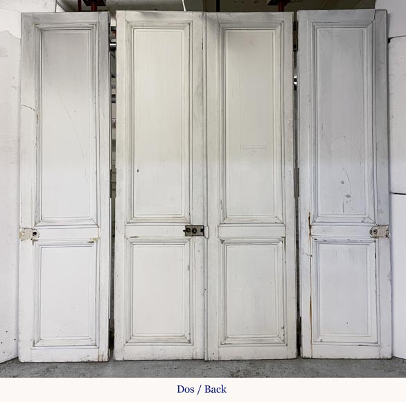 Set of antique Louis XV style double door and two doors Set of antique Louis XV style double door and two doors-15