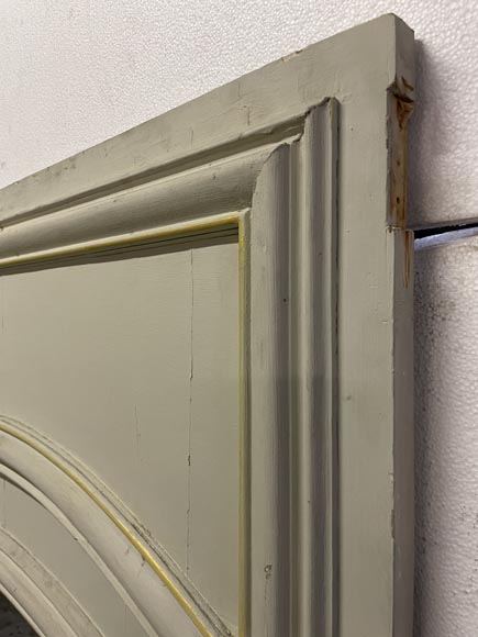 Painted and moulded wood trumeau Painted and moulded wood trumeau-4