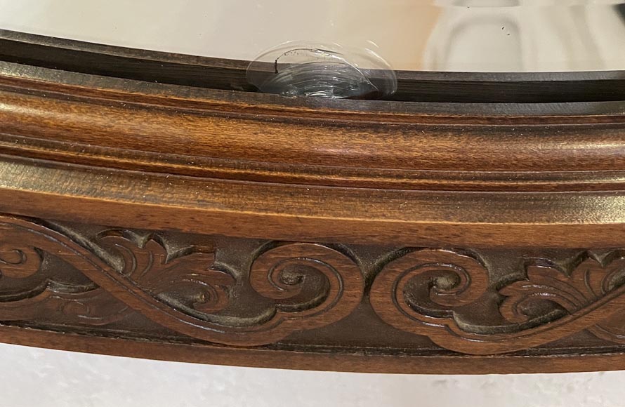 Gabriel VIARDOT (attributed to), Large Japonesque Mirror in the shape of a moon crescent with a dragon, second half of the 19th century Gabriel VIARDOT (attributed to), Large Japonesque Mirror in the shape of a moon crescent with a dragon, second half of the 19th century-9