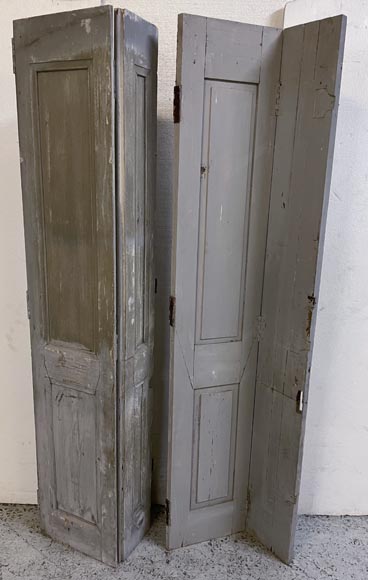 Lof of 13 pairs of interior shutters Lof of 13 pairs of interior shutters-6