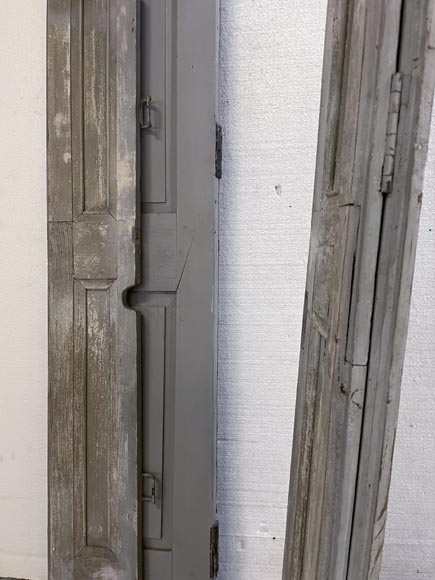 Lof of 13 pairs of interior shutters Lof of 13 pairs of interior shutters-8